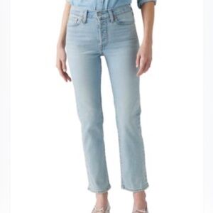 Signature by Levi Strauss Sky Blue Cropped Jeans